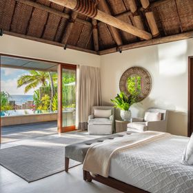 The three bedroom sunrise villa at Kokomo Island Fiji.