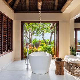 The three bedroom sunrise villa at Kokomo Island Fiji.