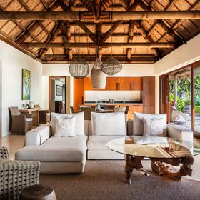 The three bedroom sunset villa at Kokomo Island Fiji.